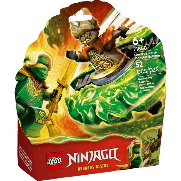 LEGO(R) Ninjago(R) Lloyd vs. Elemental Monster Spinner Building Kit