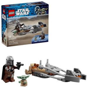LEGO(R) Star Wars(tm) Mandalorian & Grogu's Speeder Bike Building Kit