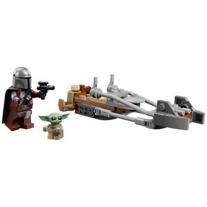 LEGO(R) Star Wars(tm) Mandalorian & Grogu's Speeder Bike Building Kit alternate view