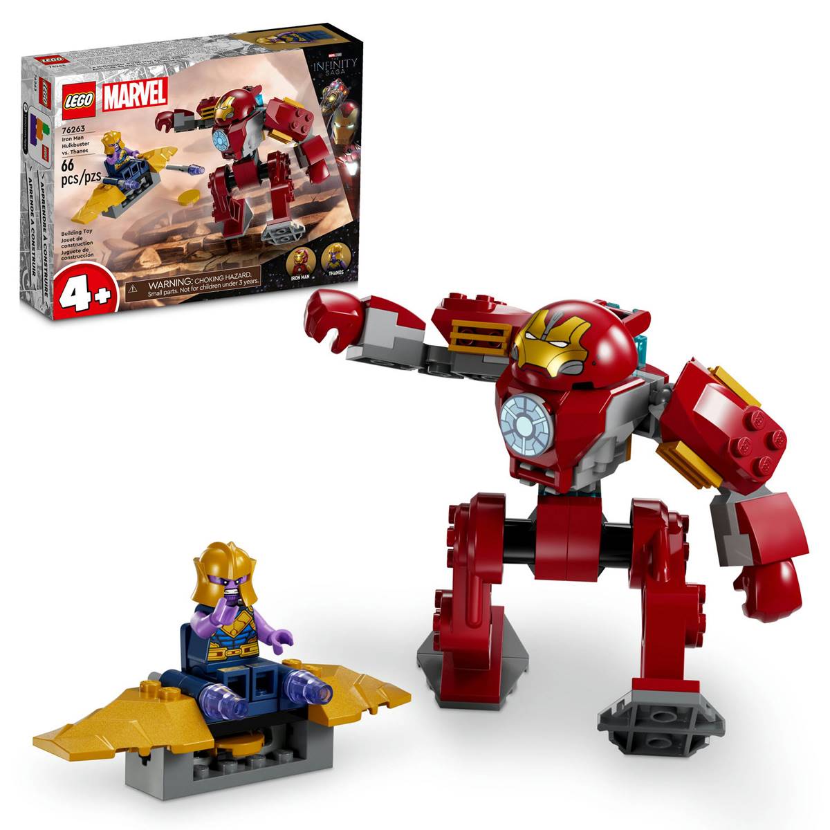 LEGO(R) Marvel Iron Man Hulkbuster Vs. Thanos