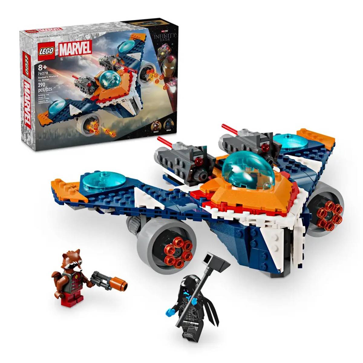 LEGO(R) Marvel Rockets Warbird Vs. Ronan