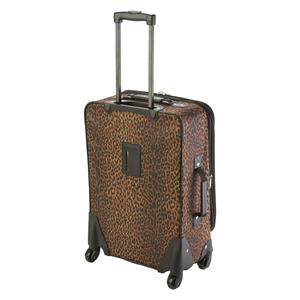 Leisure Lafayette 25in. Leopard Spinner Luggage alternate view