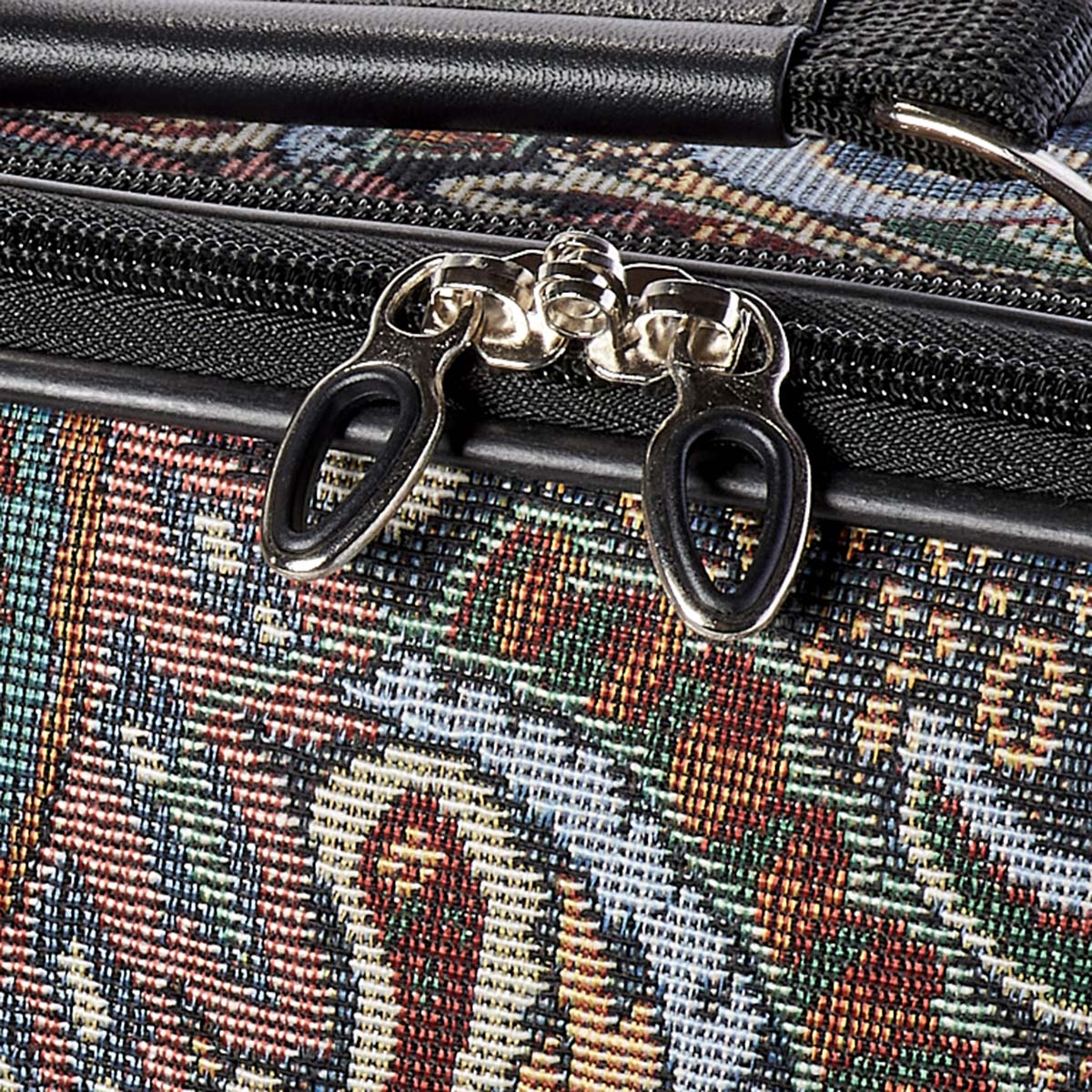 Leisure Woodbridge 21in. Paisley Carry On Luggage