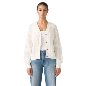 Womens Levi's(R) Long Sleeve Button Front Snowflake Cardigan