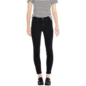 Womens Levi's(R) 721 High Rise Soft Black Skinny Jeans