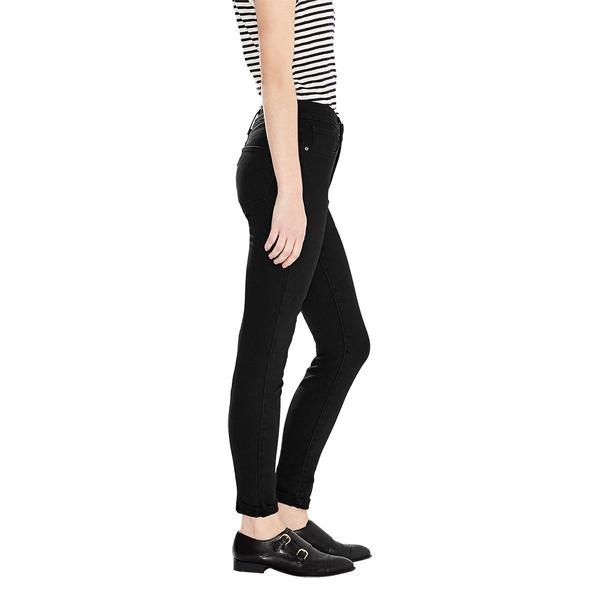Womens Levi's(R) 721 High Rise Soft Black Skinny Jeans alternate view