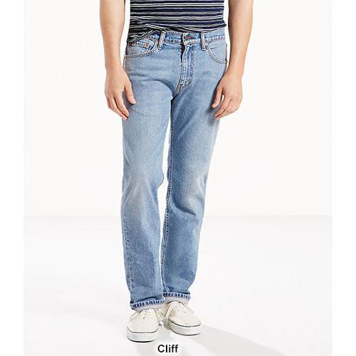 Mens Levi's(R) 505 Regular Fit Stretch Jeans alternate view