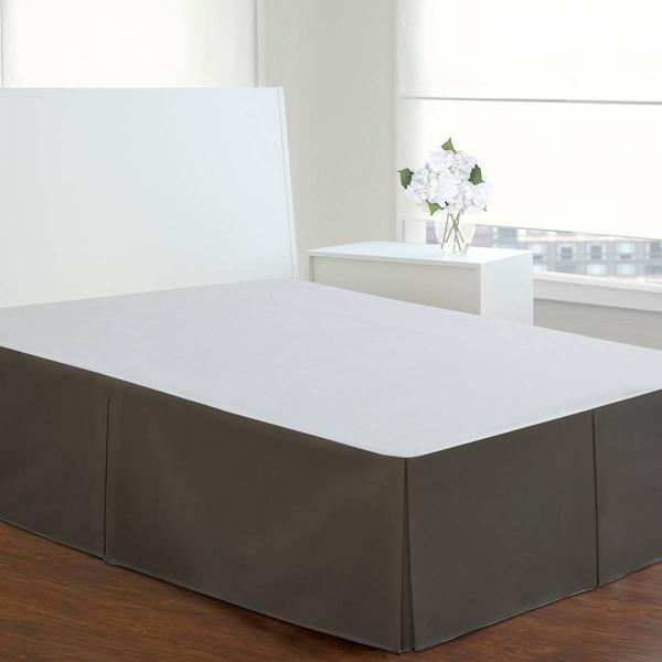 Fresh Ideas Tailored Poplin 14in. Bed Skirt