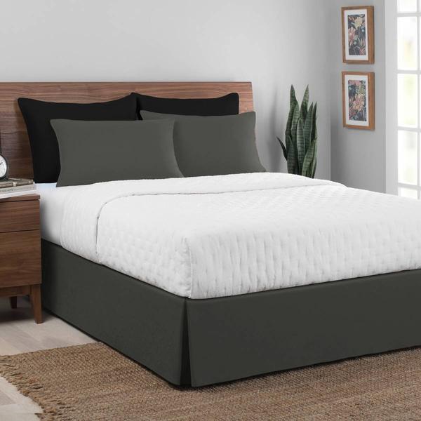 Luxury Hotel Microfiber 14in. Bed Skirt alternate view