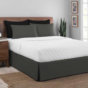 Luxury Hotel Microfiber 14in. Bed Skirt alternate view
