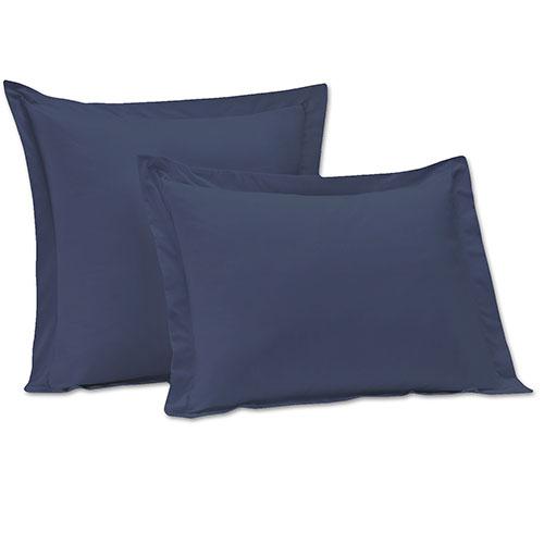 Fresh Ideas 2pk. Tailored Poplin Shams - Navy