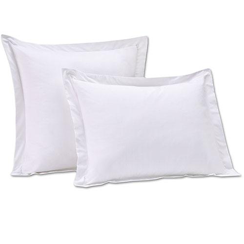 Fresh Ideas 2pk. Tailored Poplin Shams - White