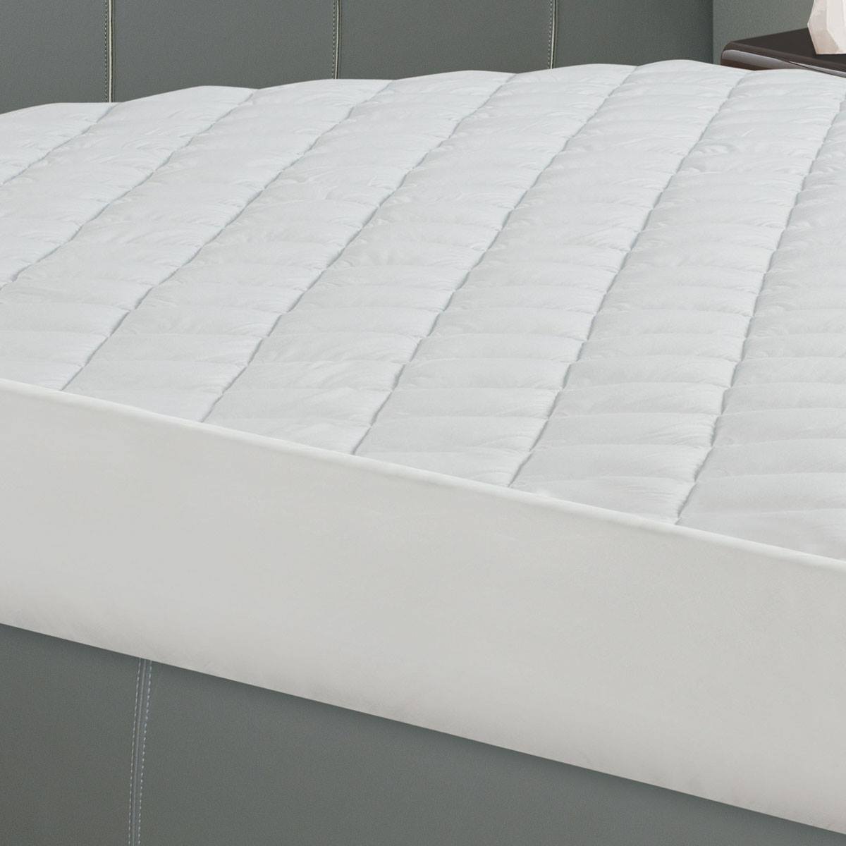 All-In-One Ultra-Fresh(tm) Treatment Fitted Mattress Pad