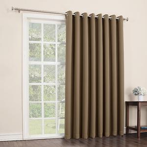 Sun Zero Jonah Extra Wide Blackout Patio Curtain Panel