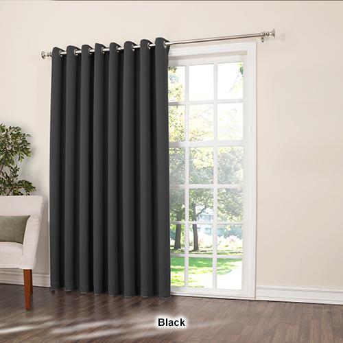 Sun Zero Michael Room Darkening Curtain Panel - 100x84 alternate view
