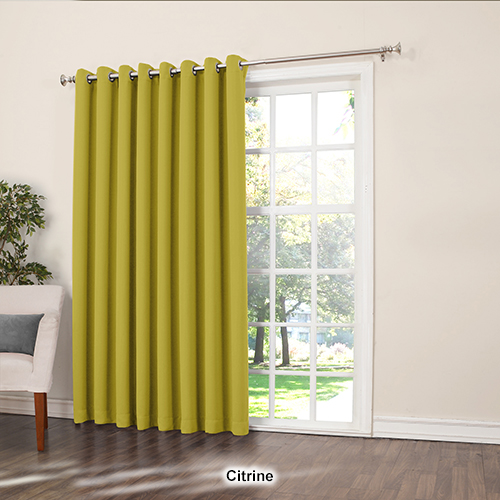 Sun Zero Michael Room Darkening Curtain Panel - 100x84