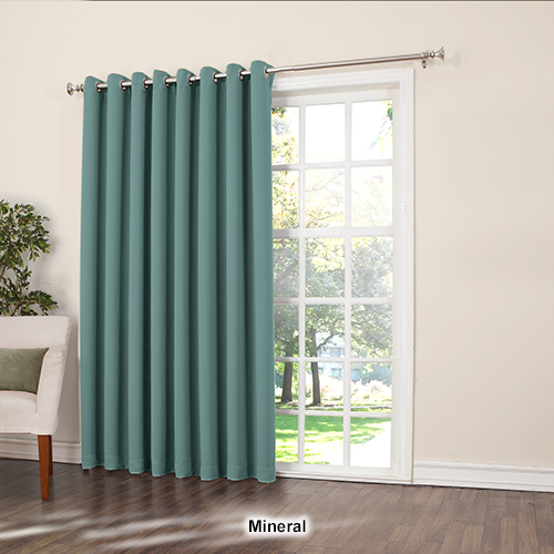 Sun Zero Michael Room Darkening Curtain Panel - 100x84