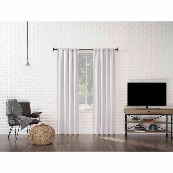 Sun Zero Tyburn 100% Blackout Rod Pocket Panel Curtain