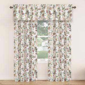 Lily Garden Floral Print Valance - 54x18