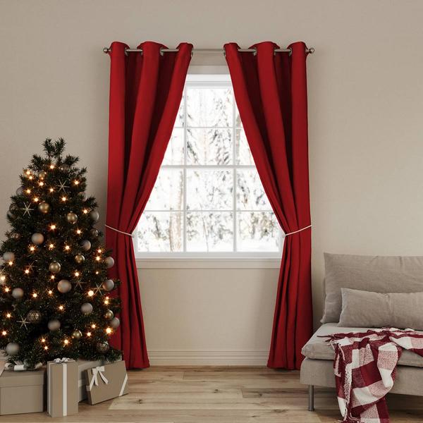 Cassiel Holiday 2pk. Grommet Panel Curtains alternate view