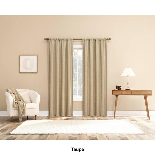 Sun Zero Belmont Total Blackout Rod Pocket Panel Curtain alternate view