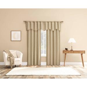 Sun Zero Belmont No Header Total Blackout Rod Pocket Valance