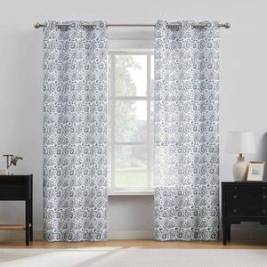 Paisley Grommet Curtain Panel Pair