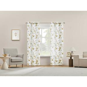 Ravena Paisley Grommet Curtain Panel Pair