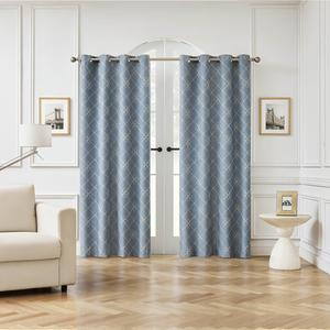 Sun Zero Aviva Blackout Grommet Panel Curtain alternate view