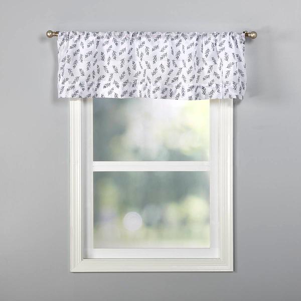 Hollis Floral Puff Print Ground Valance