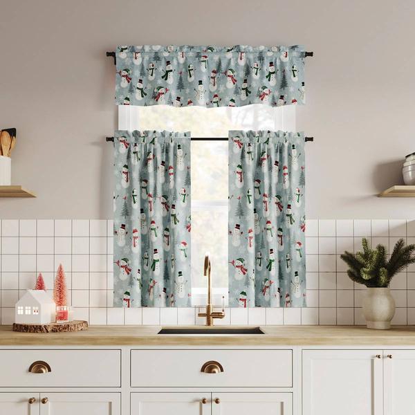 Snow People Cotton Blend Valance alternate view