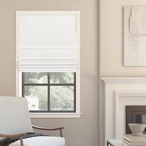 Sun Zero(R) Somerton Textured 100% Blackout Cordless Roman Shade