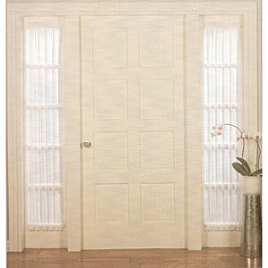 Roma II Voile Sheer Sidelight Curtain Panel