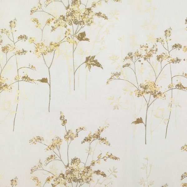Maeve Metallic Print Sheer Rod Pocket Panel Curtain alternate view