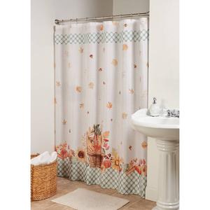 No. 918 Farmers Basket Print Shower Curtain