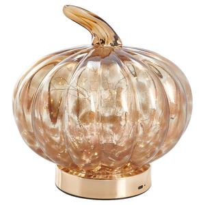 Lifetime 9in. Rechargeable Glass Pumpkin Led