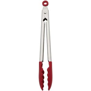 KitchenAid(R) Gourmet Silicone Tipped Sterling Silver Tongs