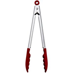 KitchenAid(R) Gourmet Silicone Tipped Sterling Silver Tongs alternate view