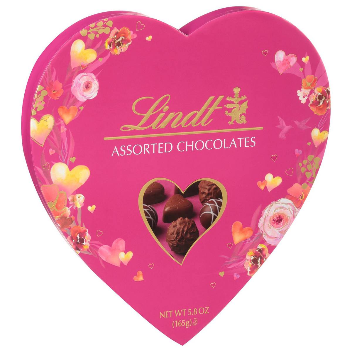 Lindt 5.8oz. Assorted Chocolates Valentine Heart