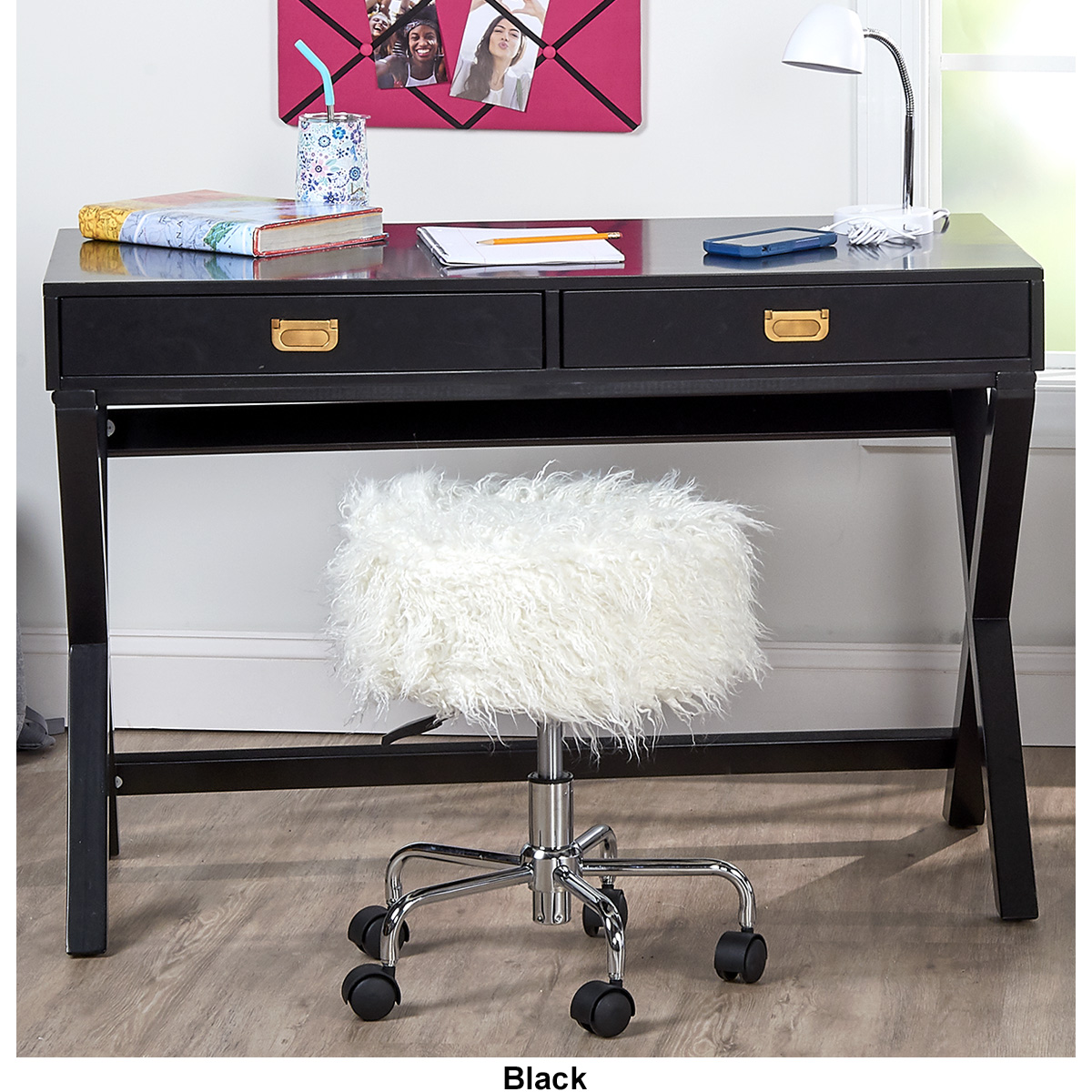 Linon Home Decor Paige Writing Desk