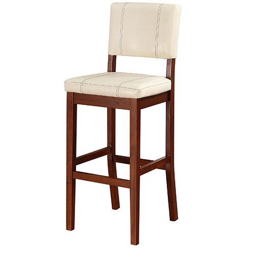 Linon Home Decor Milano Bar Stool - Cream