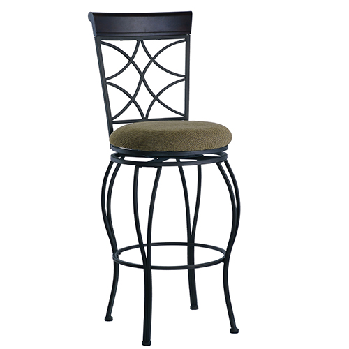 Linon Home Decor Curves 24in. Counter Bar Stool