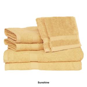 Deluxe 6pc. Solid Bath Towel Set alternate view