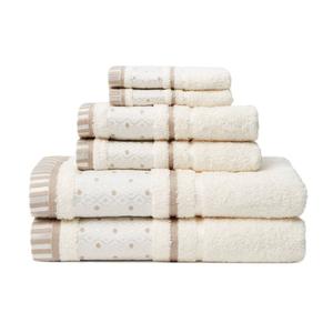 Balio 6pc. 100% Turkish Cotton Bath Towel Set