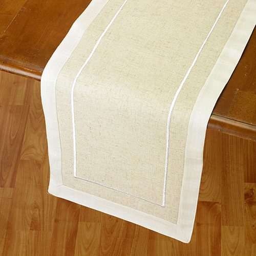 Harper Border Table Runner - 72in.