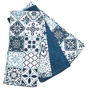 Celine's Kitchen Tiles 3pk. Kitchen Towel Set