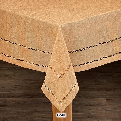Hemstitch Tablecloth alternate view