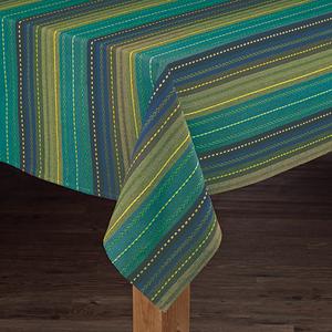 Phoenix Striped Tablecloth