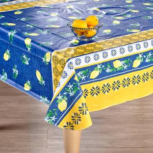Lemon Bliss Vinyl Tablecloth