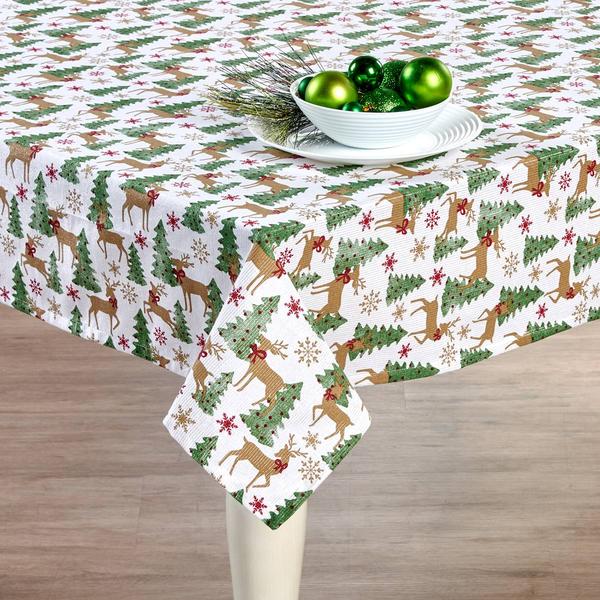 Trees & Deers Tablecloth